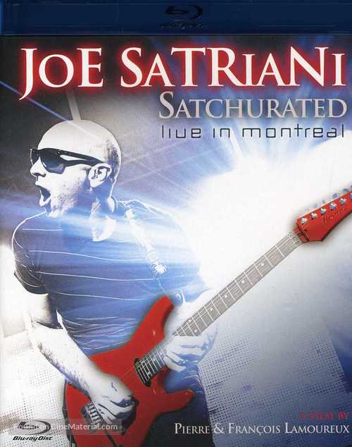 Satchurated: Live in Montreal - Blu-Ray movie cover