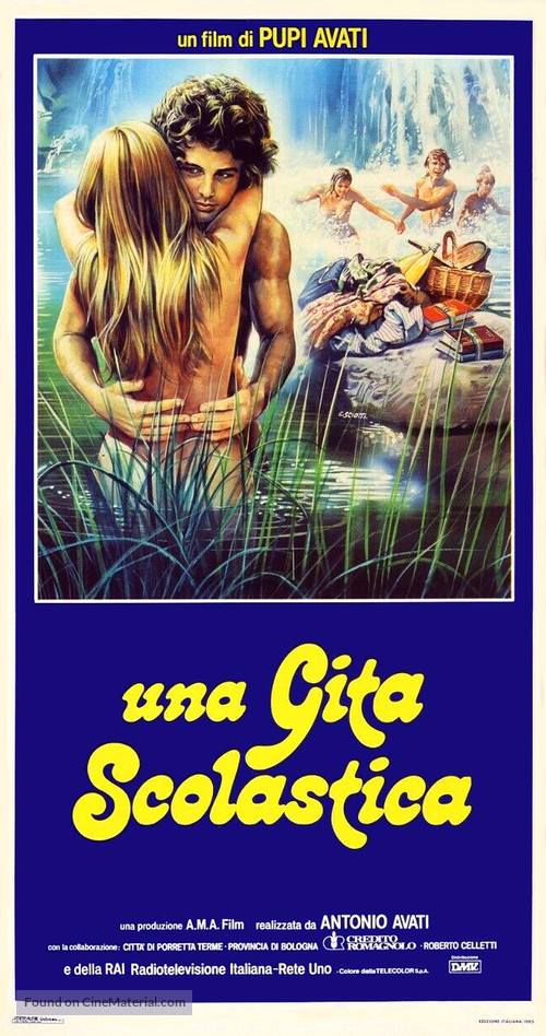 Una gita scolastica - Italian Movie Poster