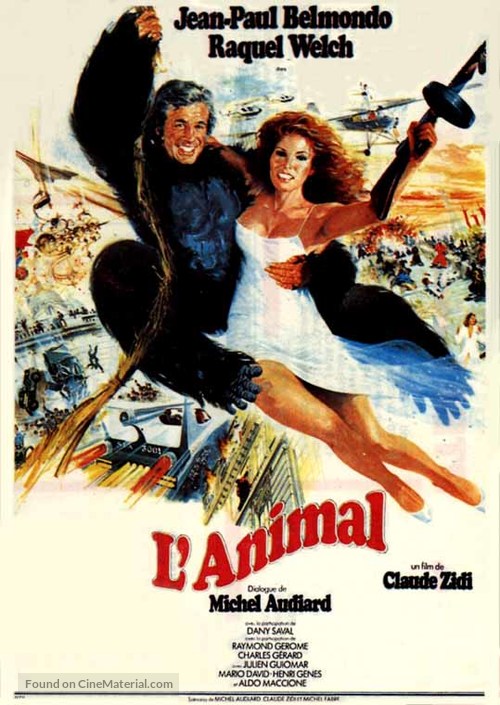 L&#039;animal - French Movie Poster