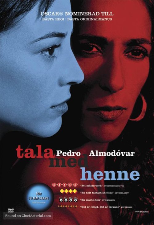 Hable con ella - Swedish Movie Cover