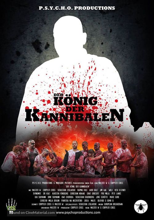 Der K&ouml;nig der Kannibalen - German Movie Poster