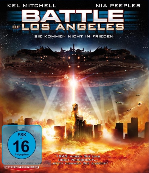 Battle of Los Angeles - German Blu-Ray movie cover