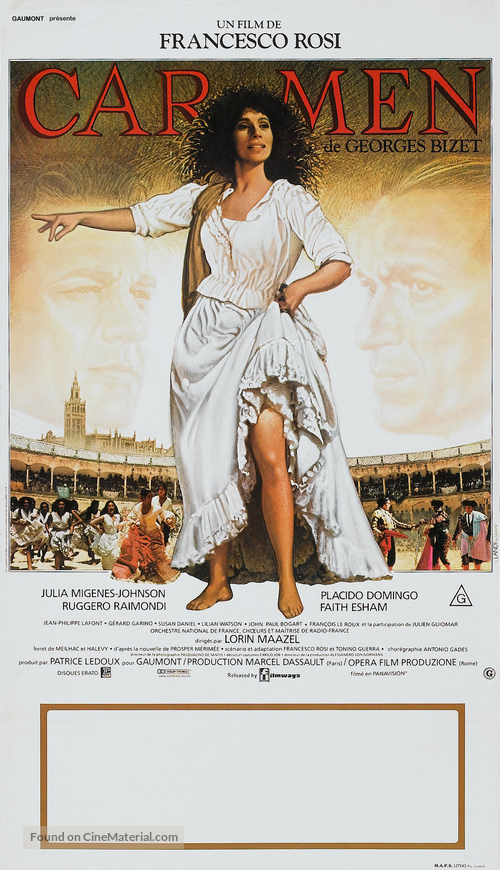 Carmen - Australian Movie Poster