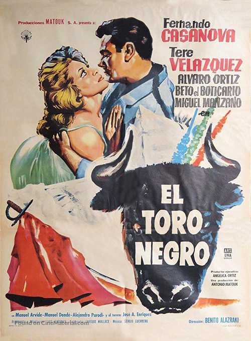 El toro negro - Mexican Movie Poster