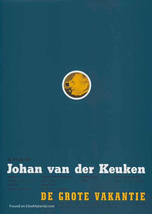 De grote vakantie - Dutch Movie Poster
