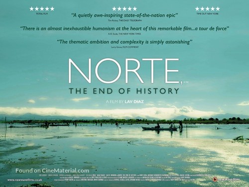 Norte, hangganan ng kasaysayan - British Movie Poster