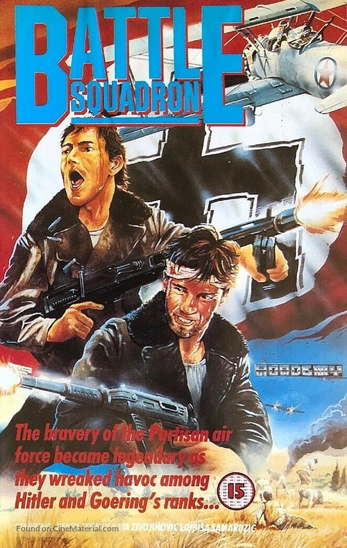 Partizanska eskadrila - British VHS movie cover