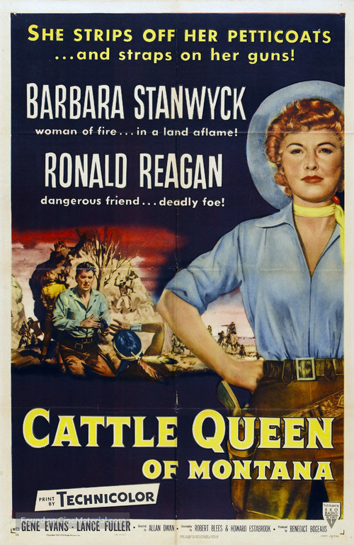 Cattle Queen of Montana - Movie Poster
