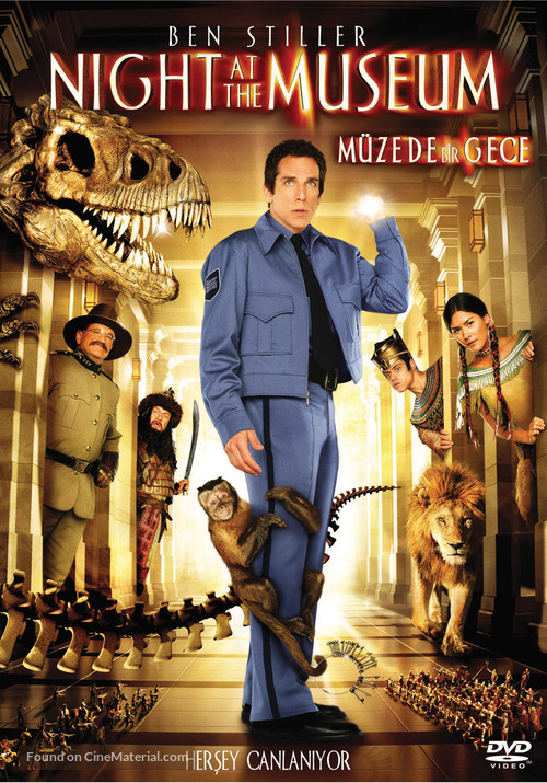 Night at the Museum - Turkish Movie Cover