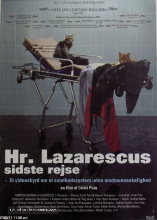 Moartea domnului Lazarescu - Danish poster