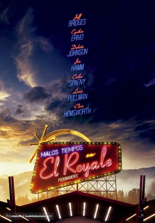 Bad Times at the El Royale - Spanish Movie Poster