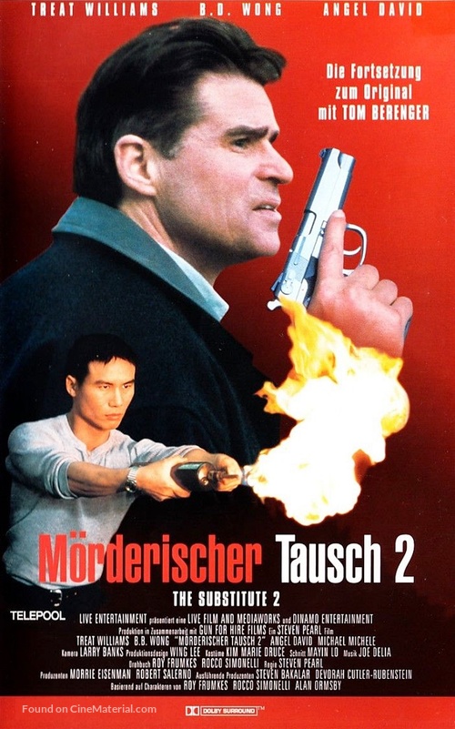 The Substitute 2: School&#039;s Out - German VHS movie cover