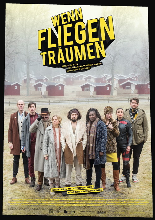 Wenn Fliegen tr&auml;umen - German Movie Poster
