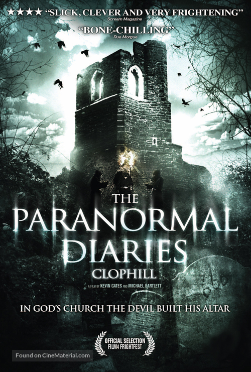 The Paranormal Diaries: Clophill - DVD movie cover