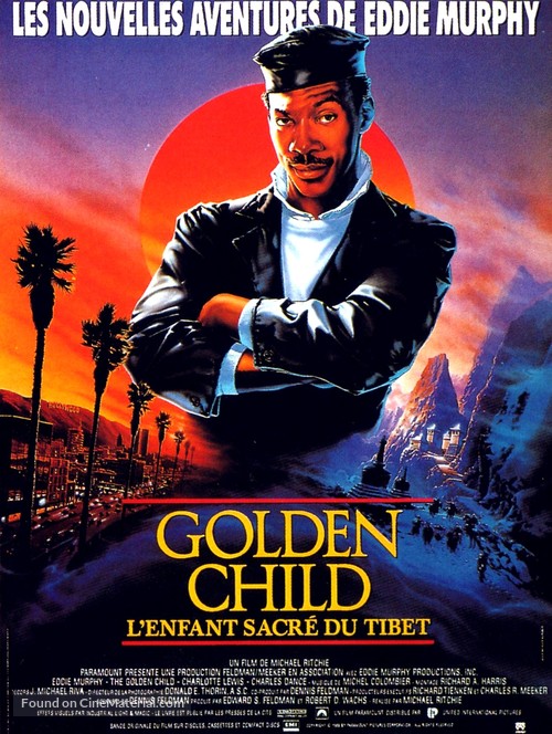 The Golden Child - French Movie Poster