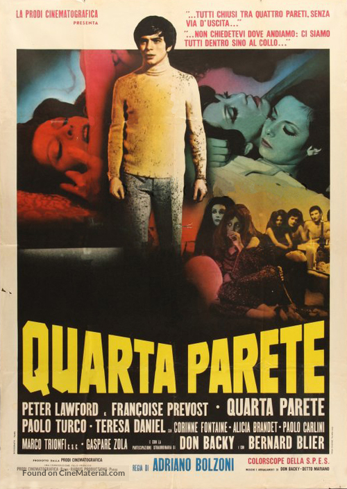 Quarta parete - Italian Movie Poster