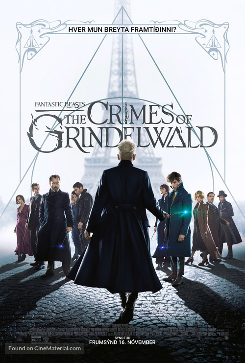 Fantastic Beasts: The Crimes of Grindelwald - Icelandic Movie Poster