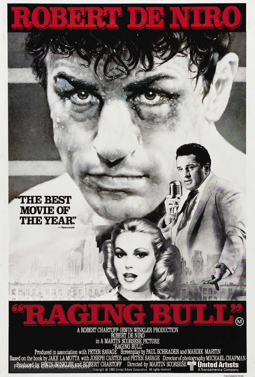 Raging Bull - Australian Movie Poster
