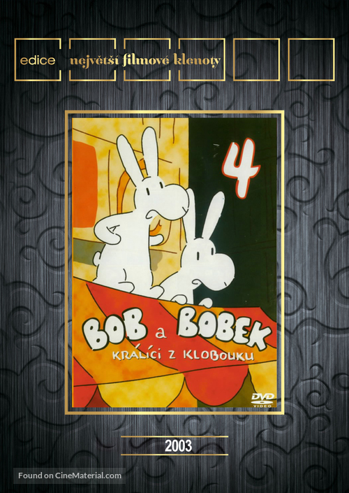 &quot;Bob a Bobek, kr&aacute;l&iacute;ci z klobouku&quot; - Czech DVD movie cover