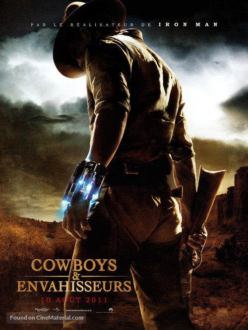 Cowboys &amp; Aliens - French Movie Poster