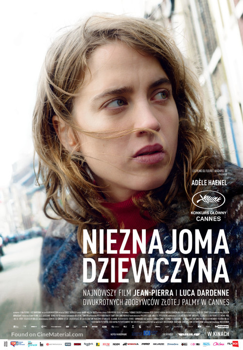 La fille inconnue - Polish Movie Poster