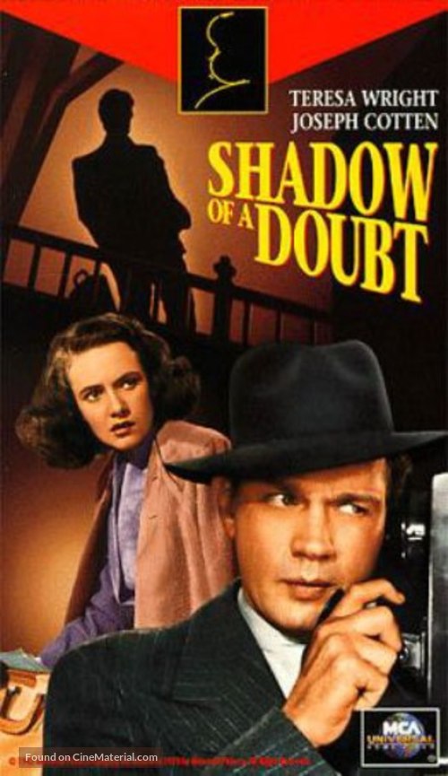 Shadow of a Doubt - VHS movie cover