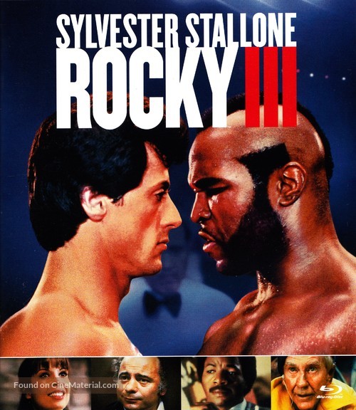 Rocky III - French Blu-Ray movie cover