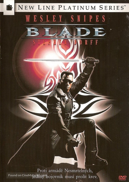 Blade - Czech DVD movie cover