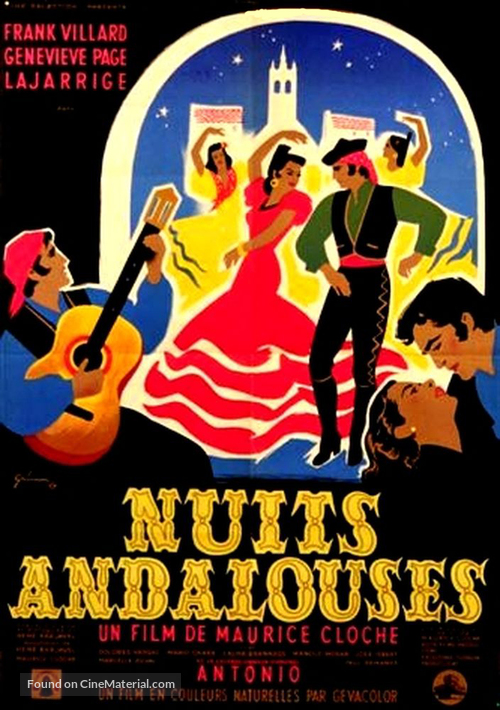 Nuits andalouses - French Movie Poster