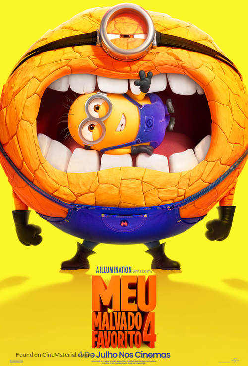 Despicable Me 4 - Brazilian Movie Poster