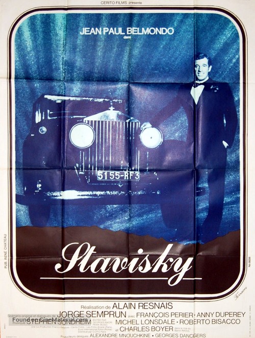 Stavisky... - French Movie Poster