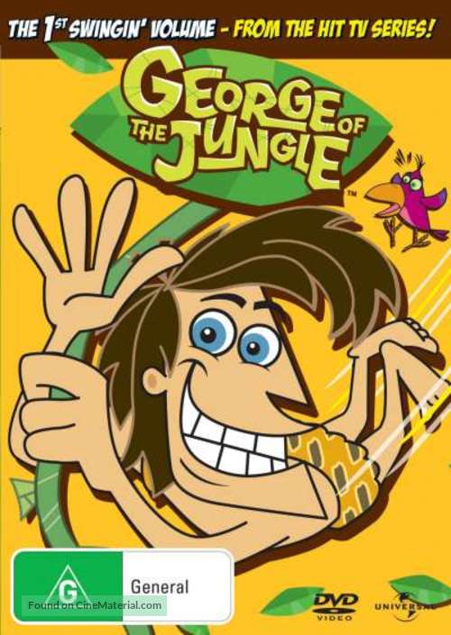 &quot;George of the Jungle&quot; - Australian DVD movie cover