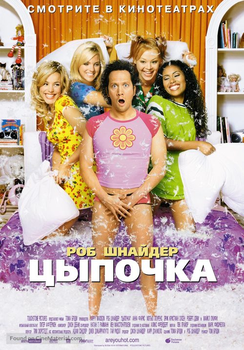 The Hot Chick - Russian Movie Poster