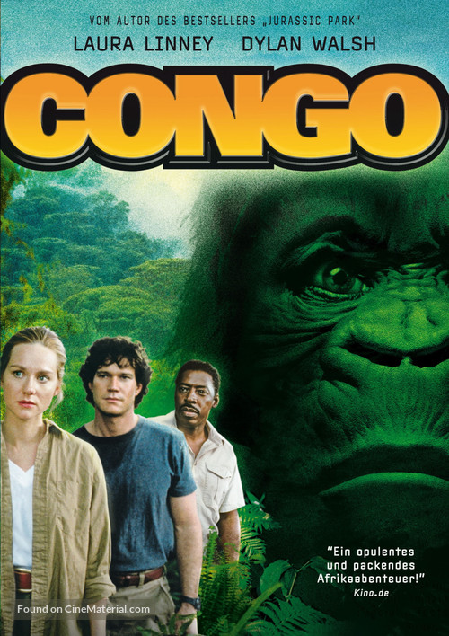 Congo - German DVD movie cover
