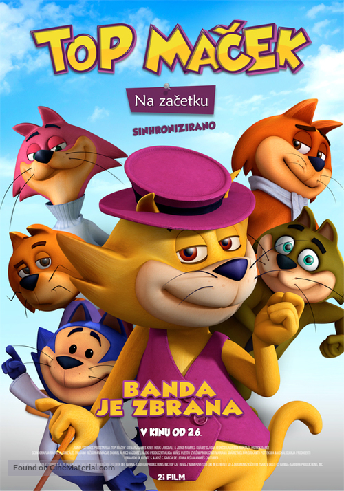 Top Cat Begins - Slovenian Movie Poster