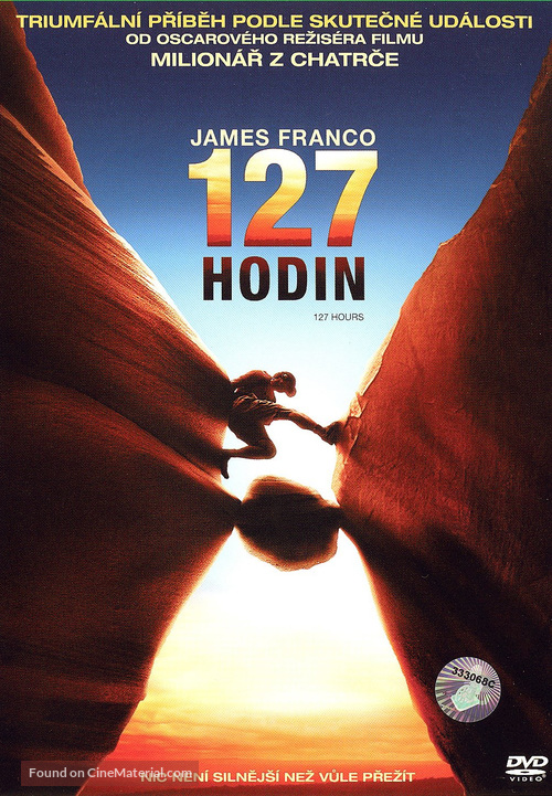 127 Hours - Czech DVD movie cover