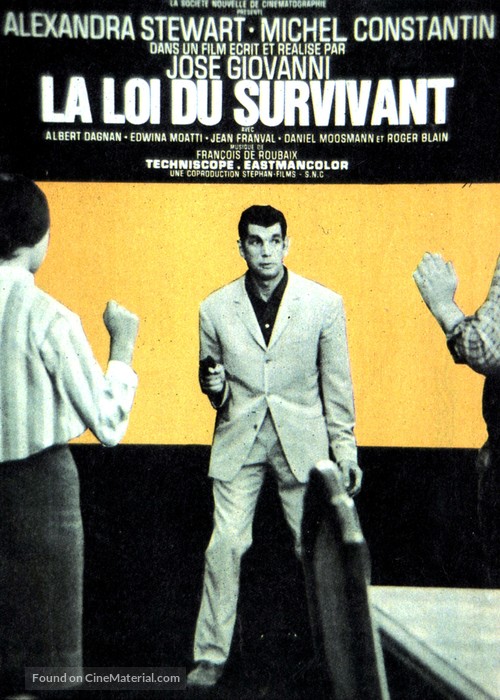 La loi du survivant - French Movie Poster