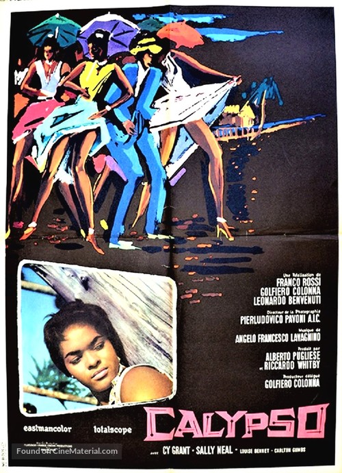 Calypso - French Movie Poster