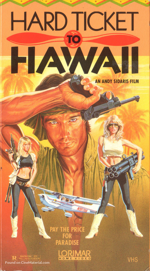 Hard Ticket to Hawaii - VHS movie cover
