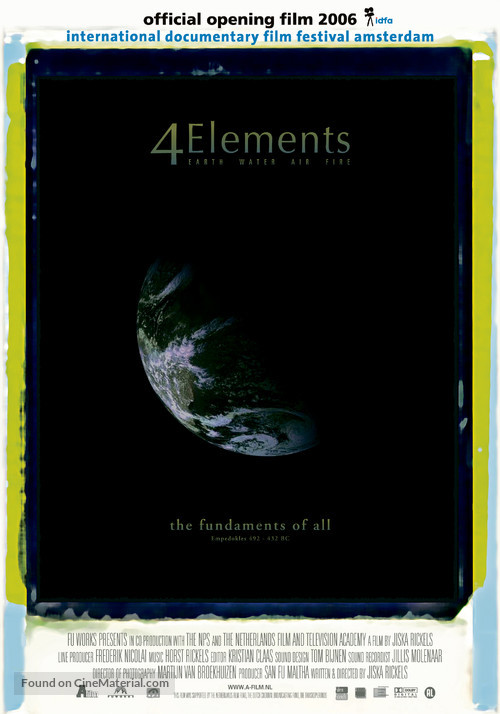 4 Elements - Dutch Movie Poster