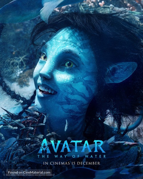 Avatar: The Way of Water - Singaporean Movie Poster