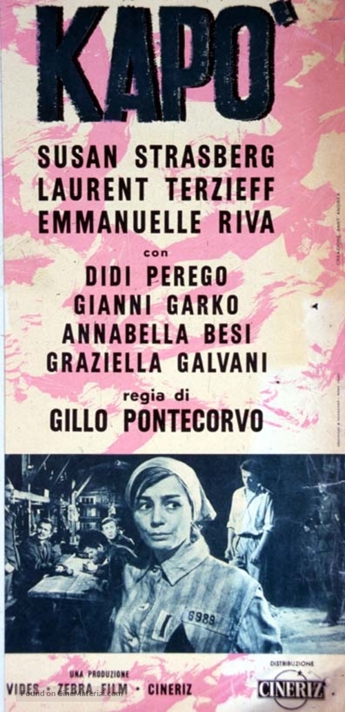 Kap&ograve; - Italian Movie Poster