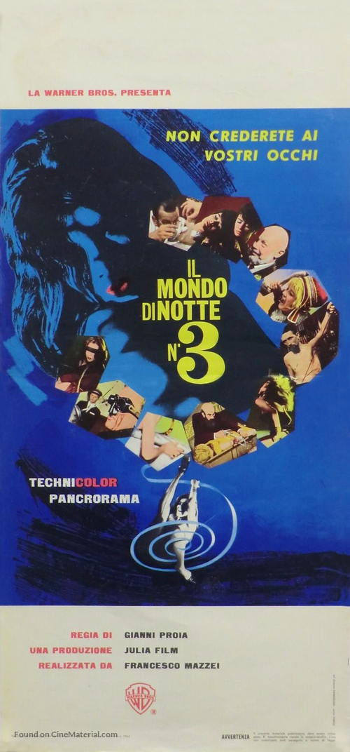 Mondo di notte numero 3 - Italian Movie Poster