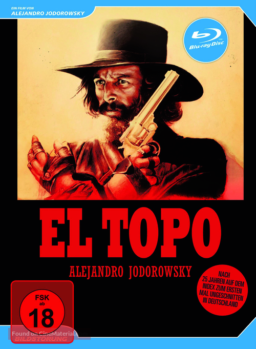 El topo - German Blu-Ray movie cover