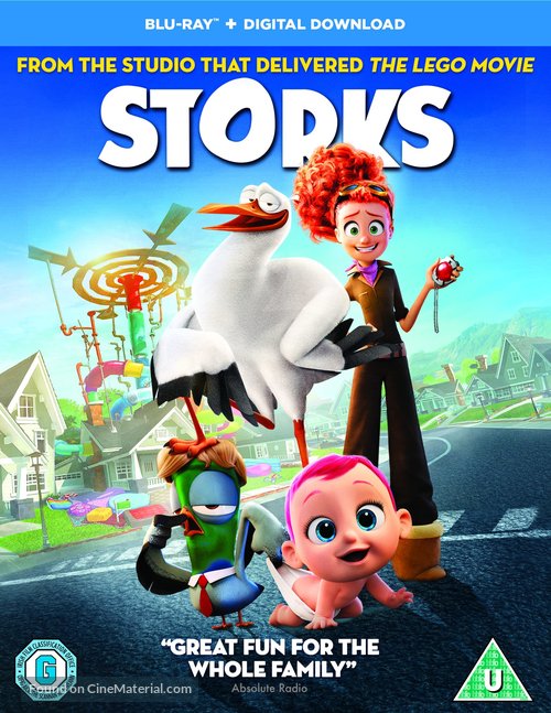 Storks - British Movie Cover