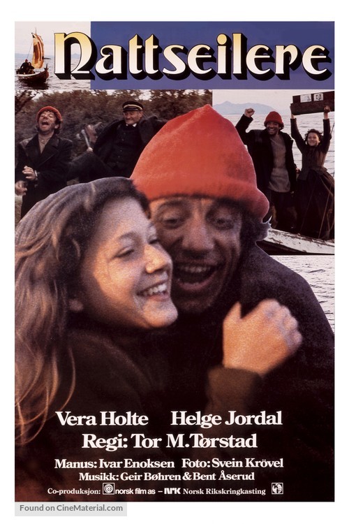 Nattseilere - Norwegian Movie Poster