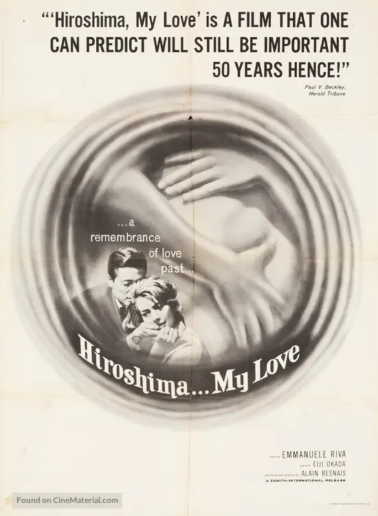 Hiroshima mon amour - Movie Poster