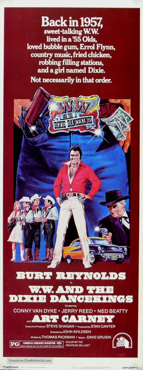 W.W. and the Dixie Dancekings - Movie Poster