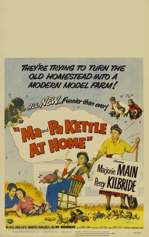 Ma and Pa Kettle at Home - Movie Poster