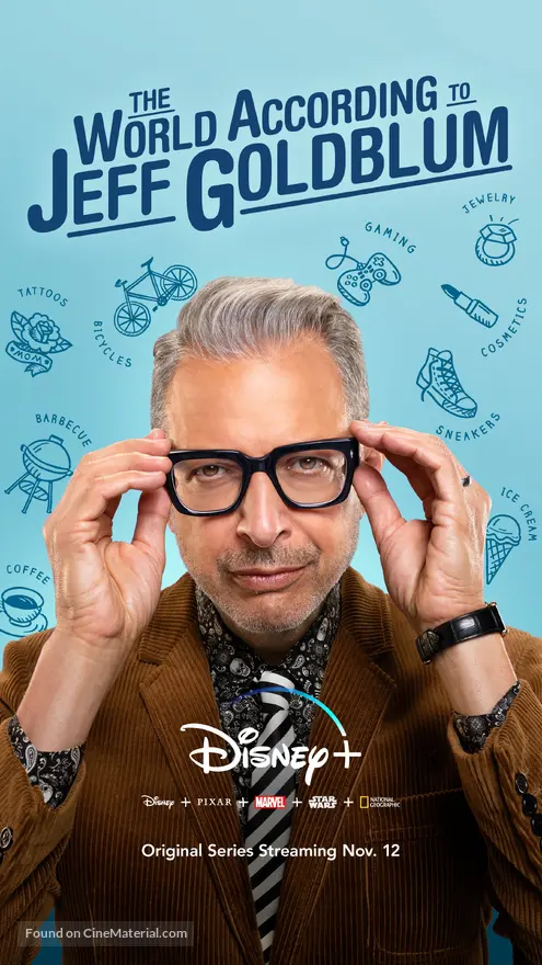 &quot;The World According to Jeff Goldblum&quot; - Movie Poster